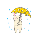 のほほんべにほっぺうさぎ2（個別スタンプ：34）