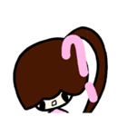 乱暴なすず本 恋愛⑥の4のひとこま（個別スタンプ：19）