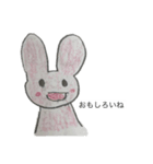 とてもかわいい手書き色鉛筆イラスト（個別スタンプ：6）