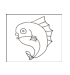 素敵な魚たち（個別スタンプ：5）
