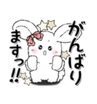 白いうさぎ 8『敬語』（個別スタンプ：28）