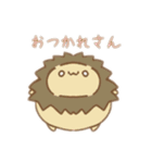 顔に出ないまるまる動物（個別スタンプ：7）