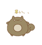 顔に出ないまるまる動物（個別スタンプ：16）