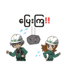 ①MMR ㈱永和工業公式LINEスタンプ（個別スタンプ：9）