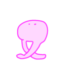 逆立ちうさちゃん（個別スタンプ：3）