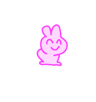 逆立ちうさちゃん（個別スタンプ：13）