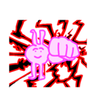 逆立ちうさちゃん（個別スタンプ：15）
