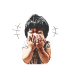 スタンプ二男二女（個別スタンプ：20）