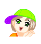HIP HOPダンサー風女子（個別スタンプ：20）