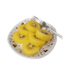 食品シリーズ : キウイフルーツ #2（個別スタンプ：1）