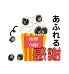 黒モフ2（個別スタンプ：4）