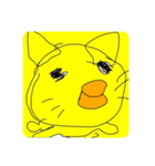 落書き、動物？（個別スタンプ：7）
