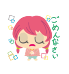 キンダーガーデンガール（個別スタンプ：22）