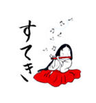 素の会 お福ちゃんスタンプ（個別スタンプ：22）