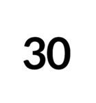 数字大好き 1（個別スタンプ：21）