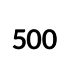 数字大好き 1（個別スタンプ：29）
