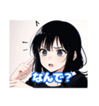 AIによって描かれたスタンプです。（個別スタンプ：40）