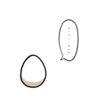 しゃべる卵（個別スタンプ：4）