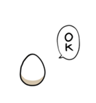 しゃべる卵（個別スタンプ：6）