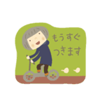 おかっぱさんのちょっと敬語なスタンプ1（個別スタンプ：10）