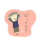 おかっぱさんのちょっと敬語なスタンプ1（個別スタンプ：11）