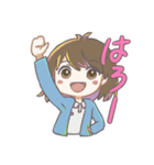 事務員たるこ奮闘記 あいさつとあいづち（個別スタンプ：1）