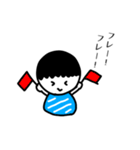まんまるくんとくちょーてきスタンプ（個別スタンプ：7）
