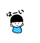 まんまるくんとくちょーてきスタンプ（個別スタンプ：16）