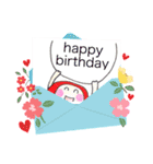 happy birthday ！おめでとう！（個別スタンプ：1）