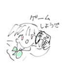 画力弱弱ツインテールちゃん（個別スタンプ：7）