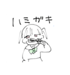 画力弱弱ツインテールちゃん（個別スタンプ：18）