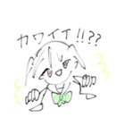 画力弱弱ツインテールちゃん（個別スタンプ：28）