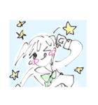 画力弱弱ツインテールちゃん（個別スタンプ：32）