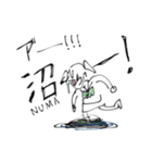 画力弱弱ツインテールちゃん（個別スタンプ：33）