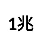 数字大好き 2（個別スタンプ：1）