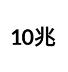 数字大好き 2（個別スタンプ：2）