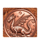 ファンタジー銅貨（個別スタンプ：23）