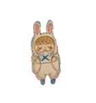 うさぎになりたいちっちゃい子（個別スタンプ：11）