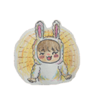 うさぎになりたいちっちゃい子（個別スタンプ：19）