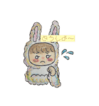 うさぎになりたいちっちゃい子（個別スタンプ：21）
