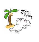 ぽっちゃり犬と夏（個別スタンプ：5）