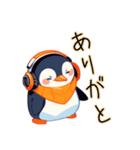 毎日使えるペンギン（個別スタンプ：3）