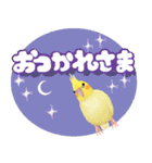 【オカメインコ】動く！ペットたち（個別スタンプ：7）