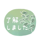 きれいなお花で伝える日常会話2（個別スタンプ：10）