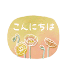 きれいなお花で伝える日常会話2（個別スタンプ：13）