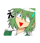 軍服オリキャラくん（個別スタンプ：3）