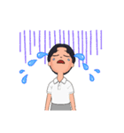 昔の少年（個別スタンプ：9）