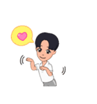 昔の少年（個別スタンプ：13）
