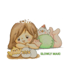 slowly maki（個別スタンプ：7）