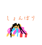 お絵描きにゃあスタンプ（個別スタンプ：3）